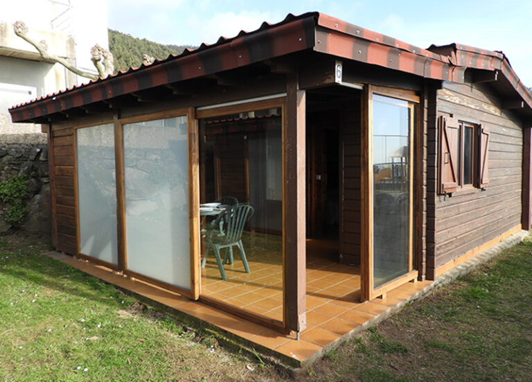 bungalows en galicia - camping mougas - acampada - camino de santiago